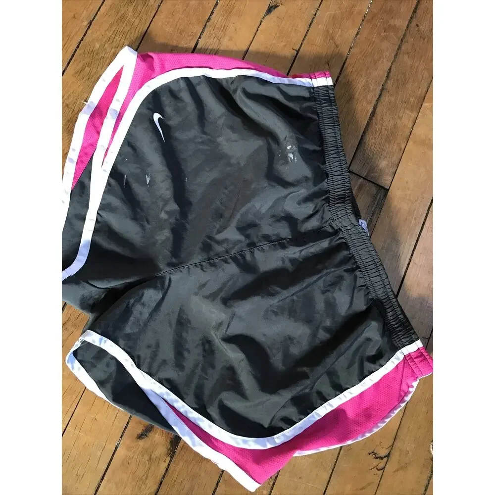 Nike‎ DriFit Running Shorts Womens Small Grey/pink